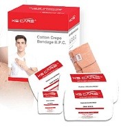 Ks Care Crepe Bandage B.P.C. (Pouch Pack)