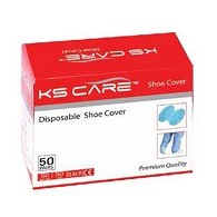 ks care Disposable Plastic Shoe Cover